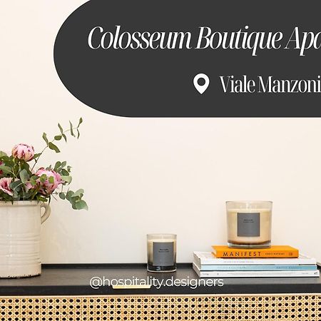 רומא Colosseum Boutique Apartment מראה חיצוני תמונה
